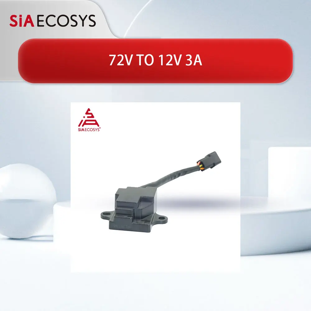 

DC Isolated Converter 72V to 12V 3A from SiAECOSYS