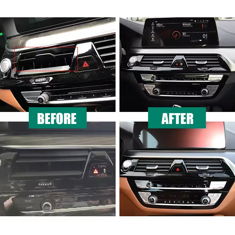 LHD RHD Автомобильная приборная панель Кондиционер Ремонтный комплект вентиляционной решетки переменного тока для BMW 5 серии G30 G31 6S GT G32 520d 525i 530i 540i