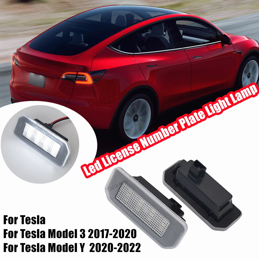 

Высококачественная фонарь для Tesla Model 3 2017-2020, модель Y 2020-2022 Avant, без ошибок, лампа для номерного знака