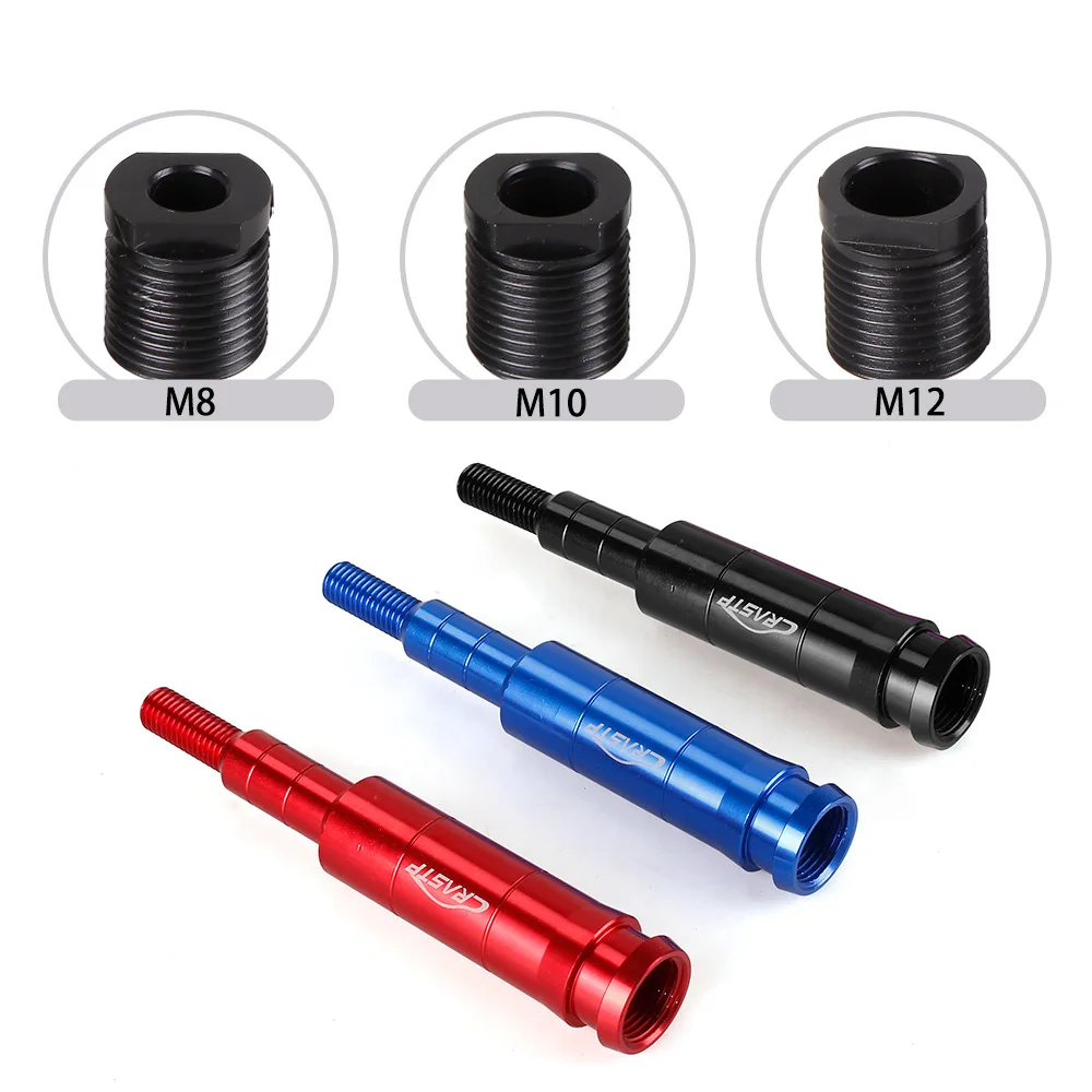 

Automotive retrofit accessories gear head shift knob extender aluminum gear lever conversion extender m10x1.5