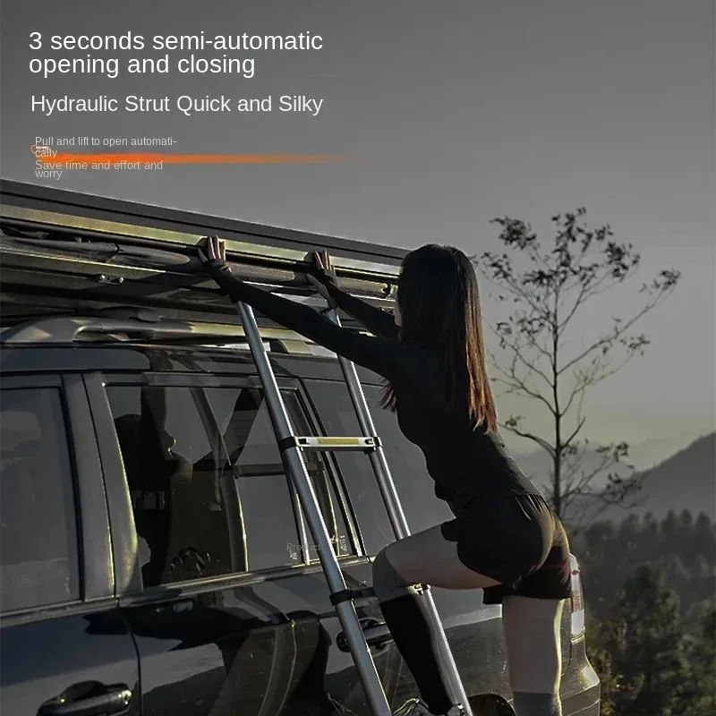 Quality Certification Mildew and Water Resnt Insulated Roof Top Tent for Car Roof