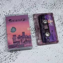 Retro Vaporwave Night Tempo Music Tape LADIES IN THE CITY Album Steam Wave Cassette Cosplay Walkman Car Recorder Soundtracks Box