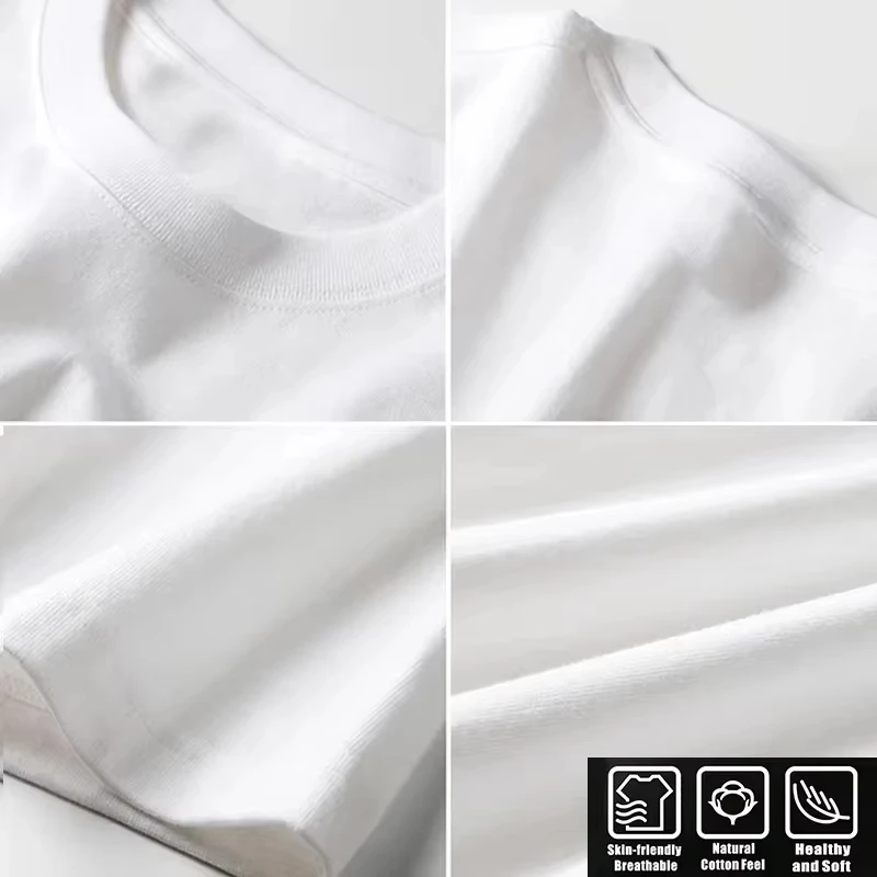 20226 Sommer-Kurzarm-T-Shirt mit Rundkragen für American Skateboard, neues Design aus reiner Baumwolle für Männer und Frauen – Detail 12