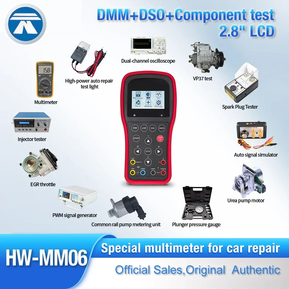 Multifunctional universal oscilloscope EGR throttle detector signal detection meter