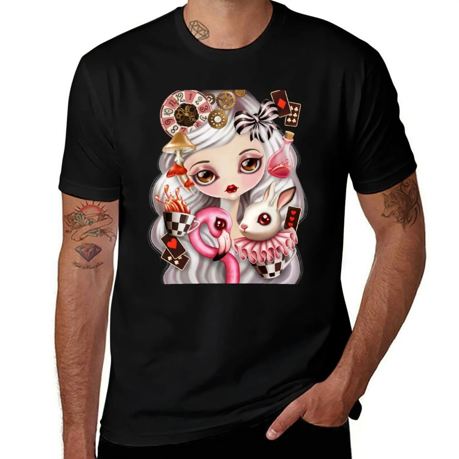 Through Her Eyes T-Shirt Plus Size Basic Cotton T-Shirt