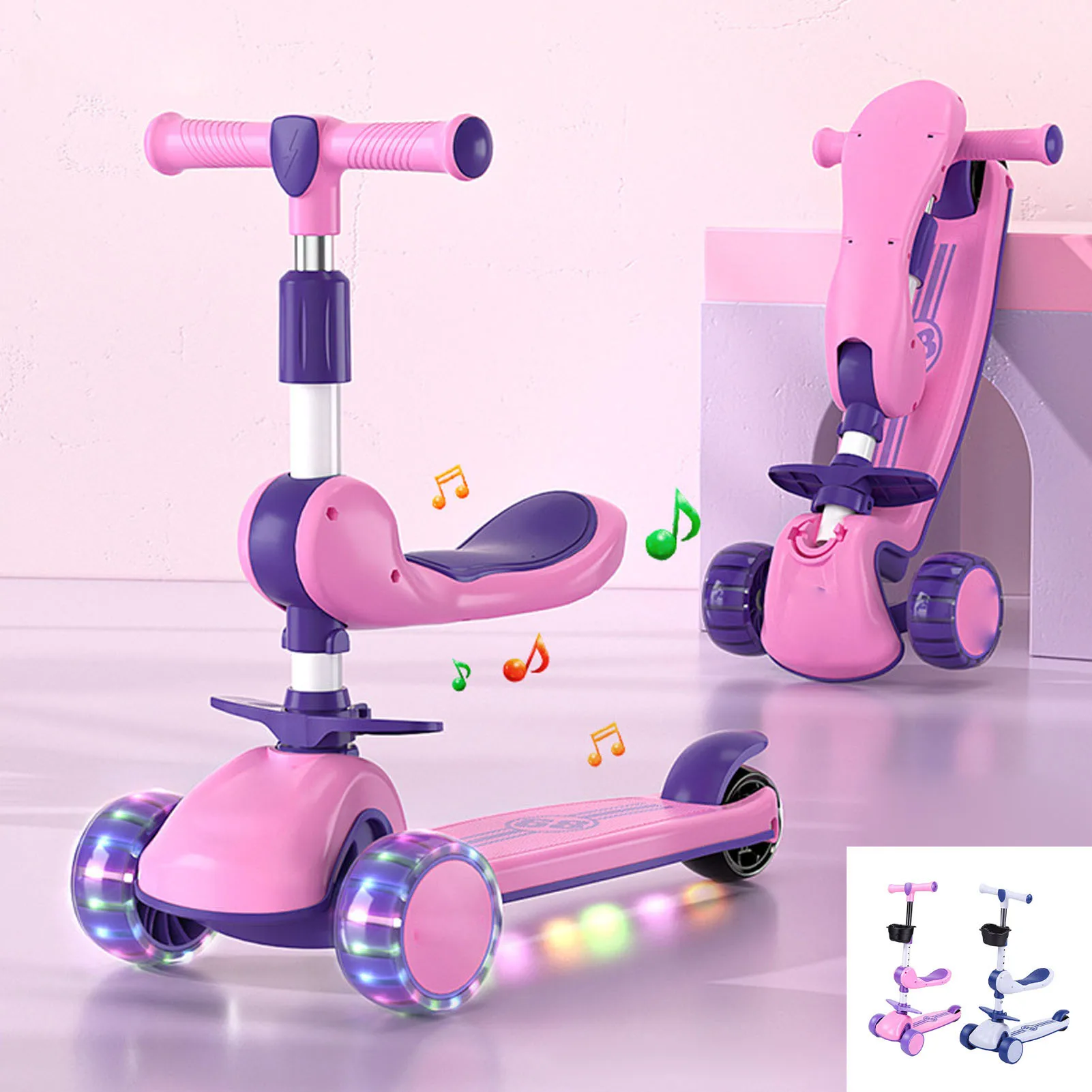 3 Wheel Led Light U…