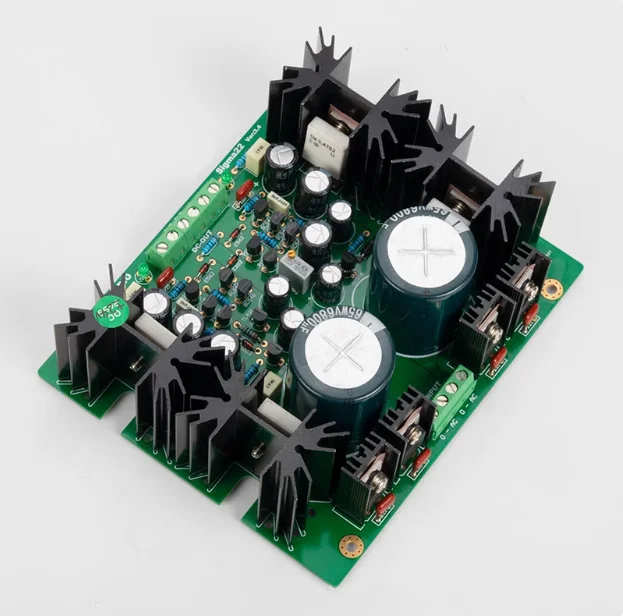 LHY Sigma22 fever ultra-low uV noise field transistor discrete component DC stabilized positive and negative servo power board.