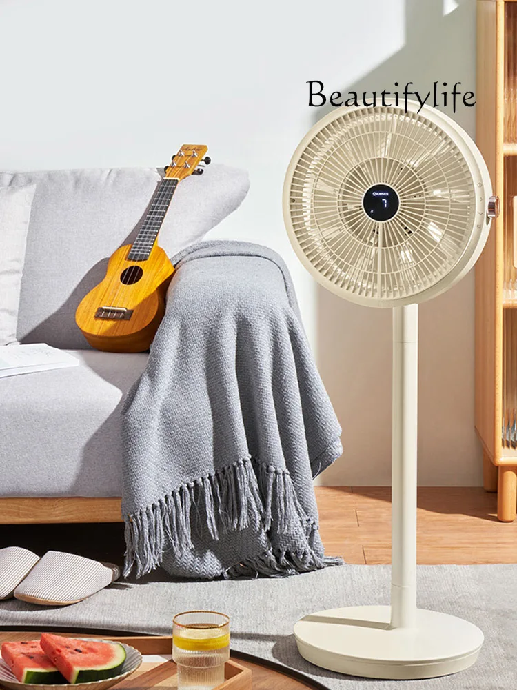 Air Circulator Household Fan Floor Fan Variable Frequency Light Tone Turbine Micro-Fan