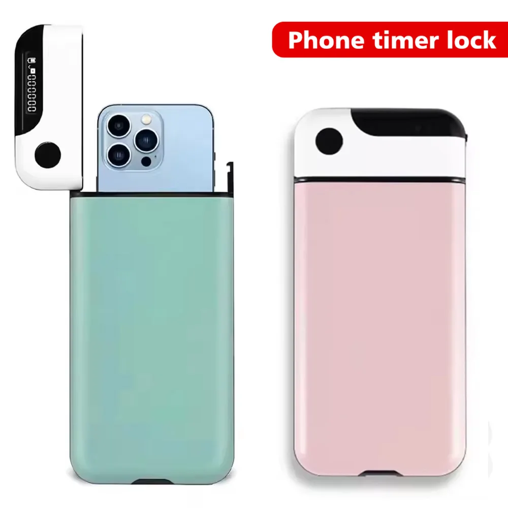 Tragbare Telefon Timer Lock Box Selbst-Control Timer Locker Für Smart Handy Sucht Studenten Selbst-disziplin Timing Lock