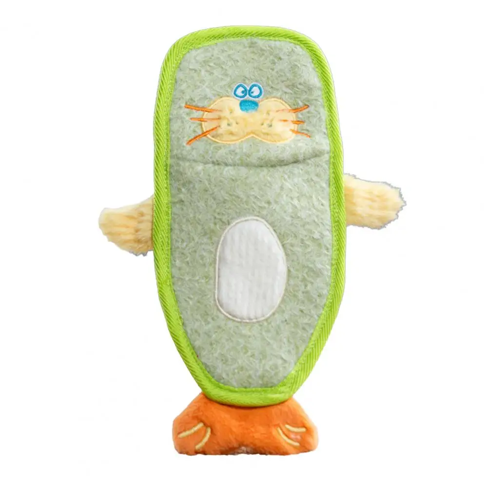 

Dog Squeaky Chew Toy Plush Sea Shrimp Seal Seahorse Teething Toy for Dogs Interactive Relieves Boredom Cleans Teeth
