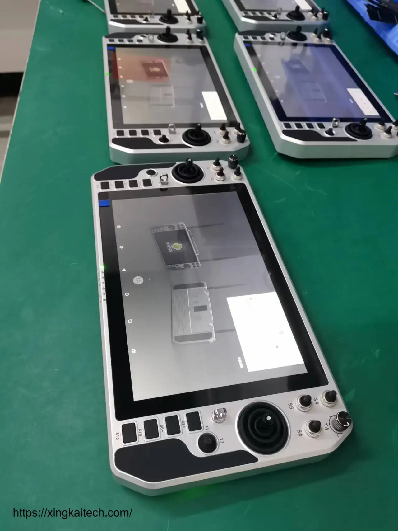 Station de terre portative sans fil, contrôleur Intelligent, écran tactile LCD HD de 10.1 pouces, 1280x800, pour Drone à levage lourd RC FPV