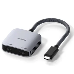 AR Glasses Adapter 8K@60Hz 4K@144Hz USB C to Glasses and Charging Converter, 100W PD Play Adapter for XREAL, Rokid, Steam Deck