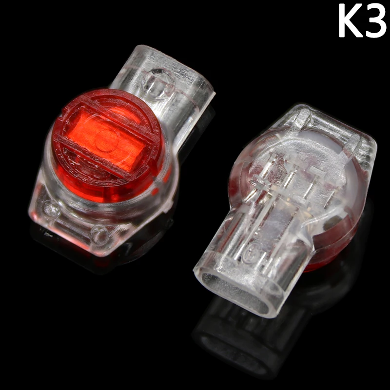 K1 K2 K3 Connector Crimp Connection Terminals Waterproof Wiring Rj45 Ethernet Cable Connector Telephone Wire Terminals