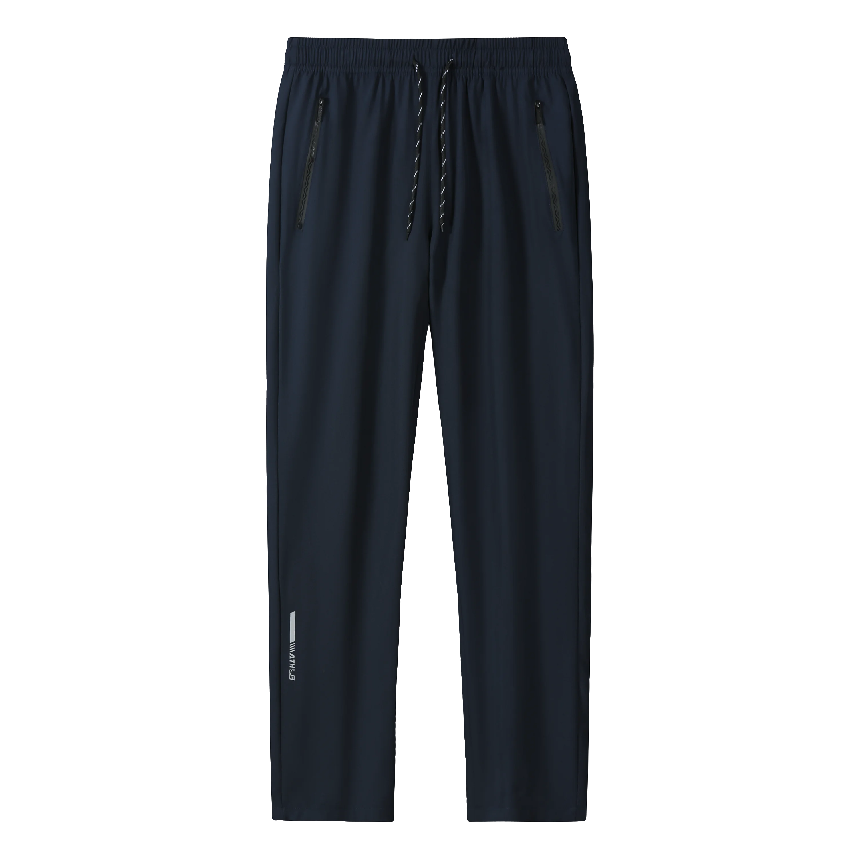 

New Business Casual Ice Silk Pants Men's Korean Fashion Loose High Quality Trousers Summer Thin Quick Drying Straight Pants