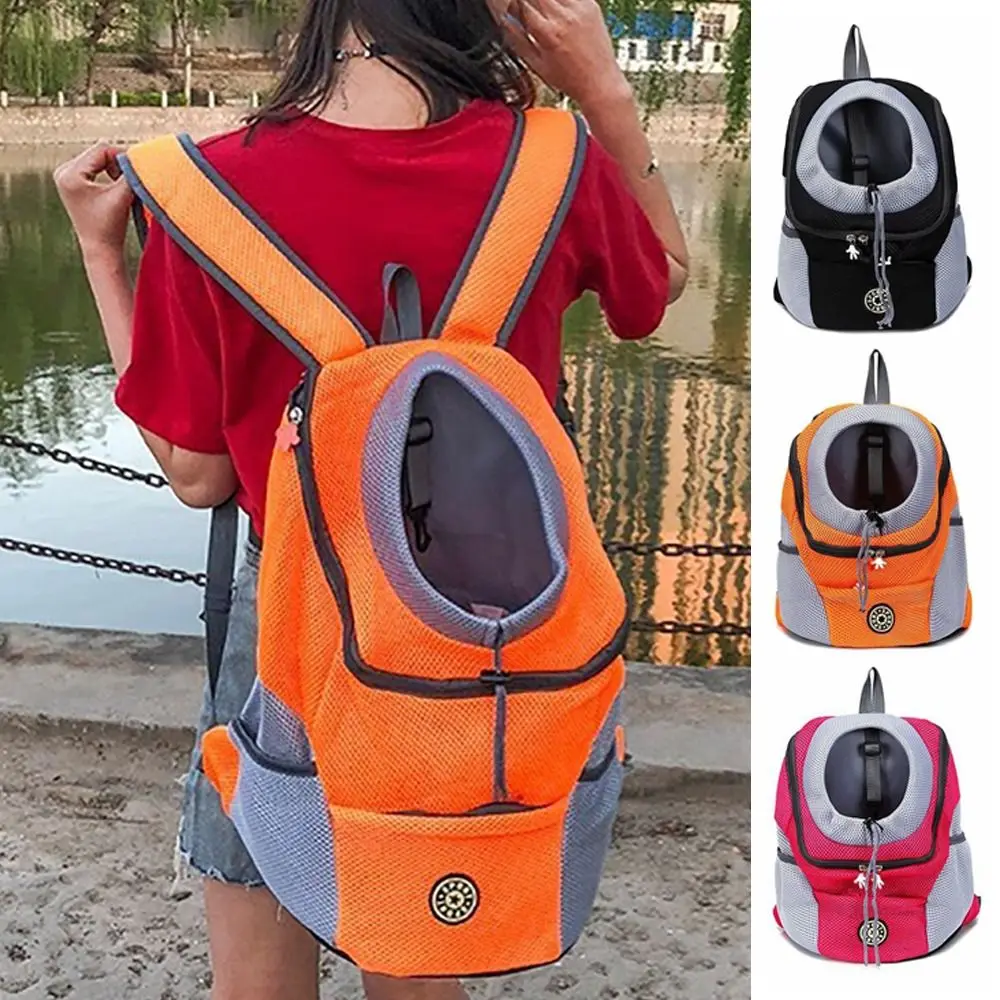 Borsa da trasporto leggera per gatti Oxford Zaino da viaggio portatile pieghevole per animali domestici Borsa da trasporto traspirante per
