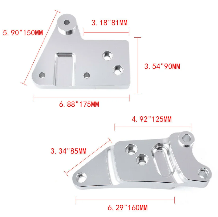 Engine Mount Bracket K-Swap EK Chassis for 96 97 98 99 00 Civic K20 K24 K-Series