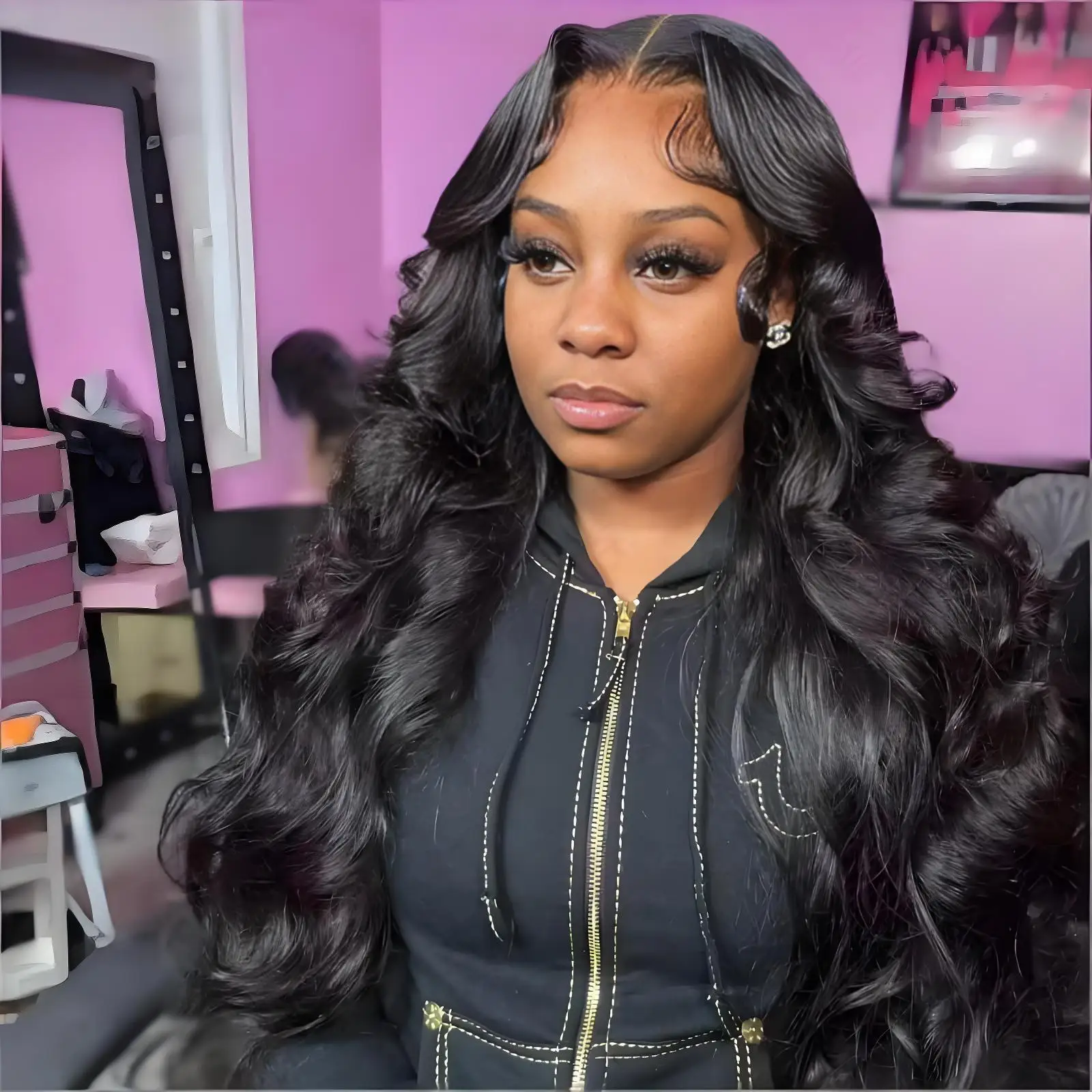 13x6 Hd Body Wave Lace Front Wig 40 Inch Glueless Wigs Human Hair 250 Density Pre Plucked Brazilian Wig With Baby Hair For Women