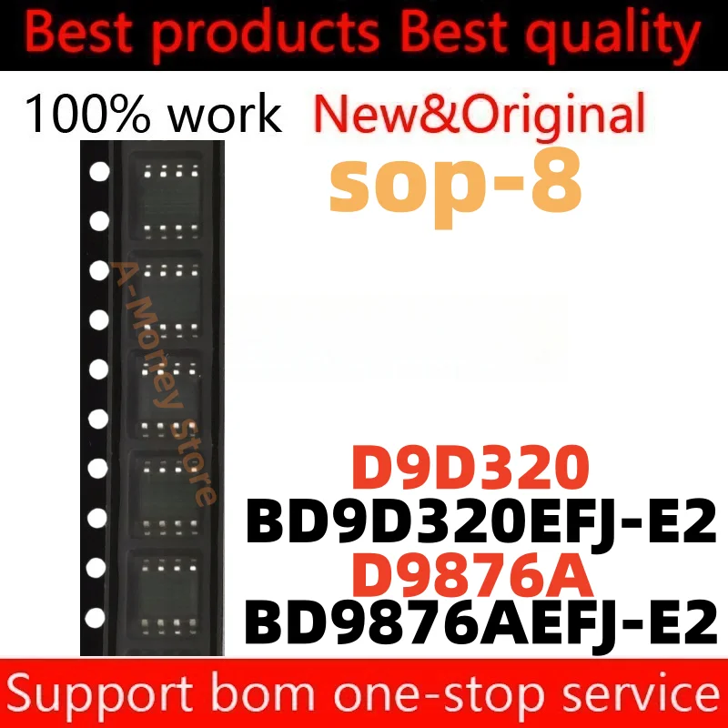

(5pcs)D9876A BD9876AEFJ-E2 BD9876AEFJ D9D320 BD9D320EFJ-E2 sop-8