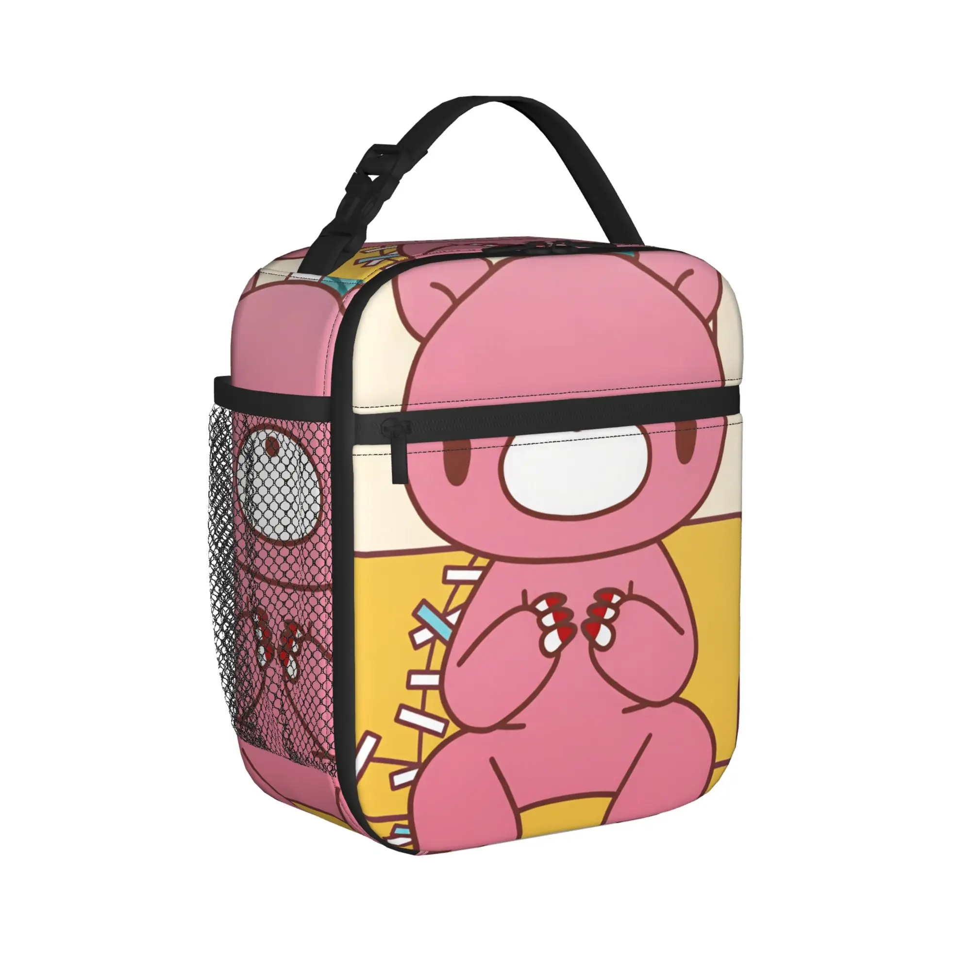 Cartoon G-Gloomy Bear  Lunch Bag  Picnic Lunch Box For Adult Fun Custom Thermal Lunch Bags Oxford Portable Cooler Bag