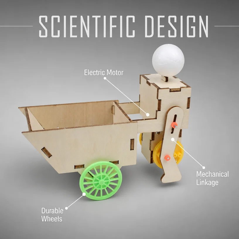 Kit Educacional de Invenção Ci - Science Project Robot avaliação e preço
