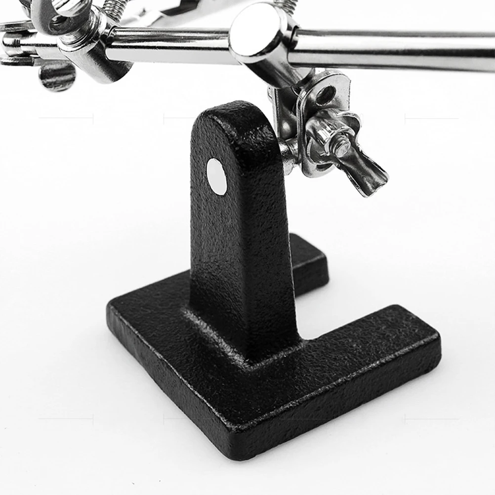 

Adjustable Desktop Magnifying Glass Durable Metal Magnifier Jewelry Craft Inspection Soldering Tool Fashion Chic Gift For Family