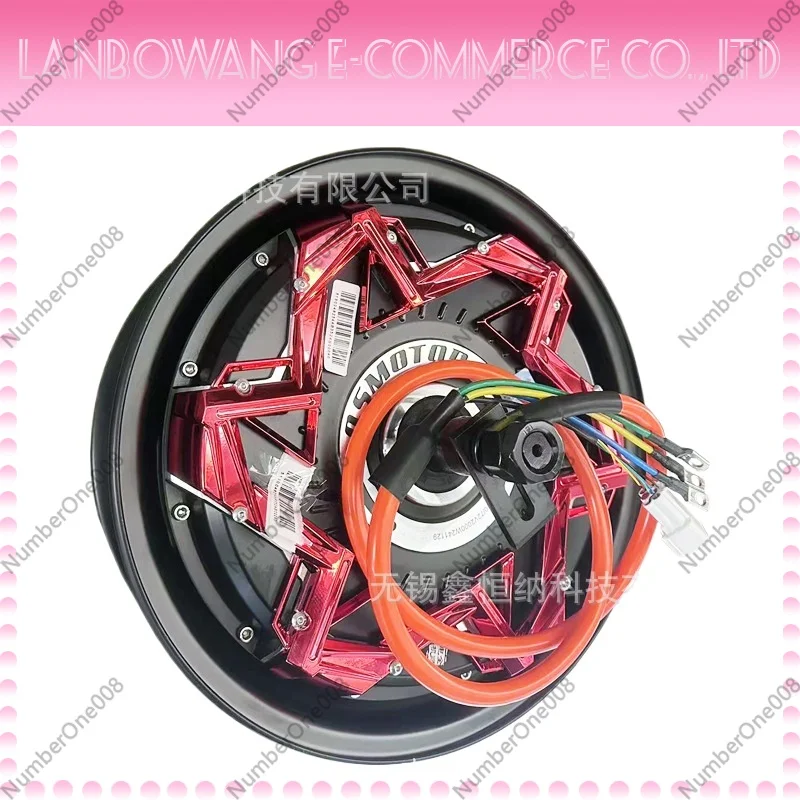 12 Inch 3000W 48V-96V BLDC Hub Motor 40H V7 Energy Efficient for E-Motorcycle