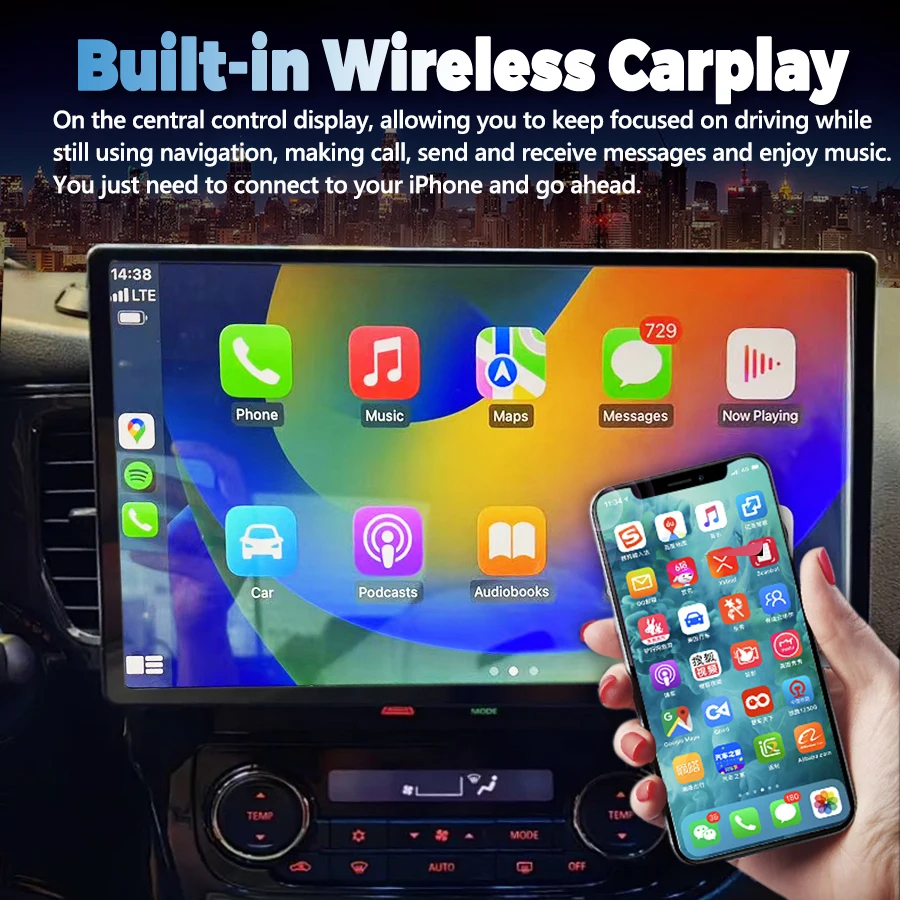 NaviRider Android 13 Car Radio for Mitsubishi Outlander 3 GF0W GG0W 2012 - 2018 Multimidia Video Player GPS Navigation 8+256GB