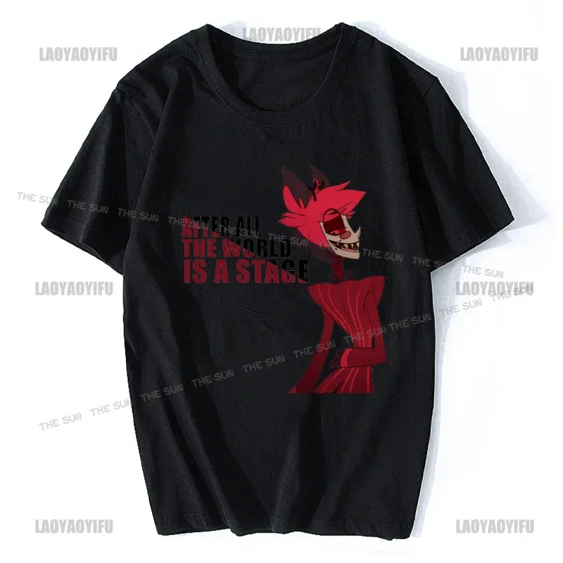 You\'re Never Fully Dressed Without A Smile Special Cotton Hazbin Hotels Casual Hot Sale T-shirt For Men Women