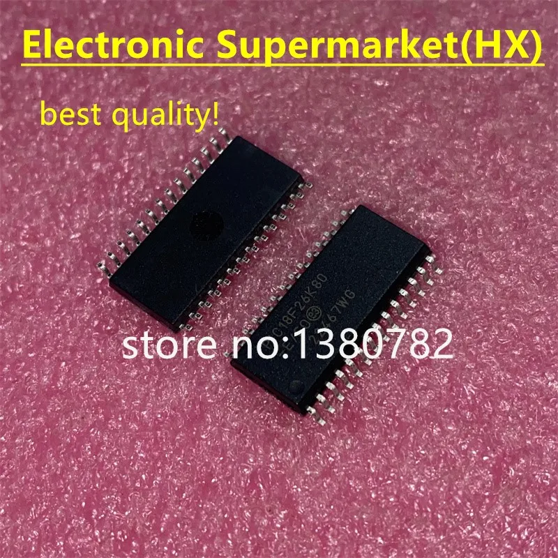 

Free shipping 5pcs-20pcs PIC18F26K80-E/SO PIC18F26K80 NEW SOP-28 IC In stock!