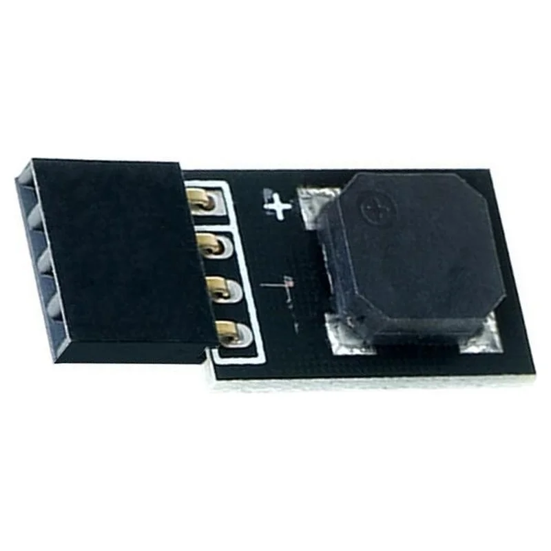 DT98 Motherboard Buzzer Alarm Speaker Low Voice for PC Builds Computer Case Speaker Easy Installation Diagnostic Tool