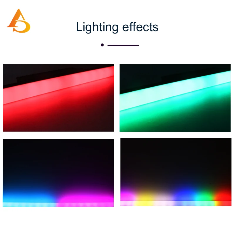 4-10pcs DMX 18x12W LED RGBW 4IN1 Led Wall Wash Light Led Bar DMX Line Bar Wash Stage Light Party Wedding Events Lighting