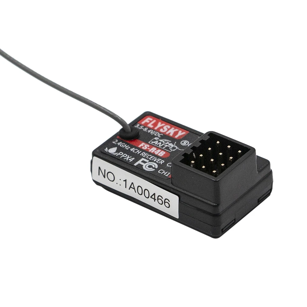 Flysky FS-R4B Digital Receiver Multifunctional Flysky FS-R4B Radio Transmitter Single Antenna for FS-G7P FS-ST8 FS-MG41 FS-MG4