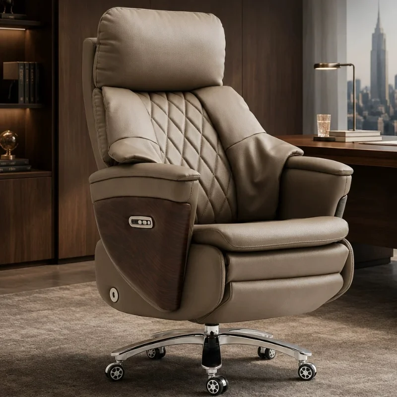 Dresser Swivel Office Chair Playseat Dining Leather Portable Office Chair Computer Ergonomic Sillas De Oficina Library Furniture