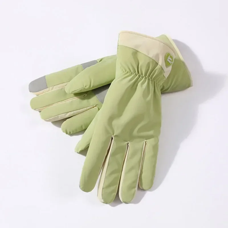 Guanti antivento e impermeabili Guanti da snowboard caldi invernali Guanti da equitazione touch screen antiscivolo Guanti per sport all'aria aperta