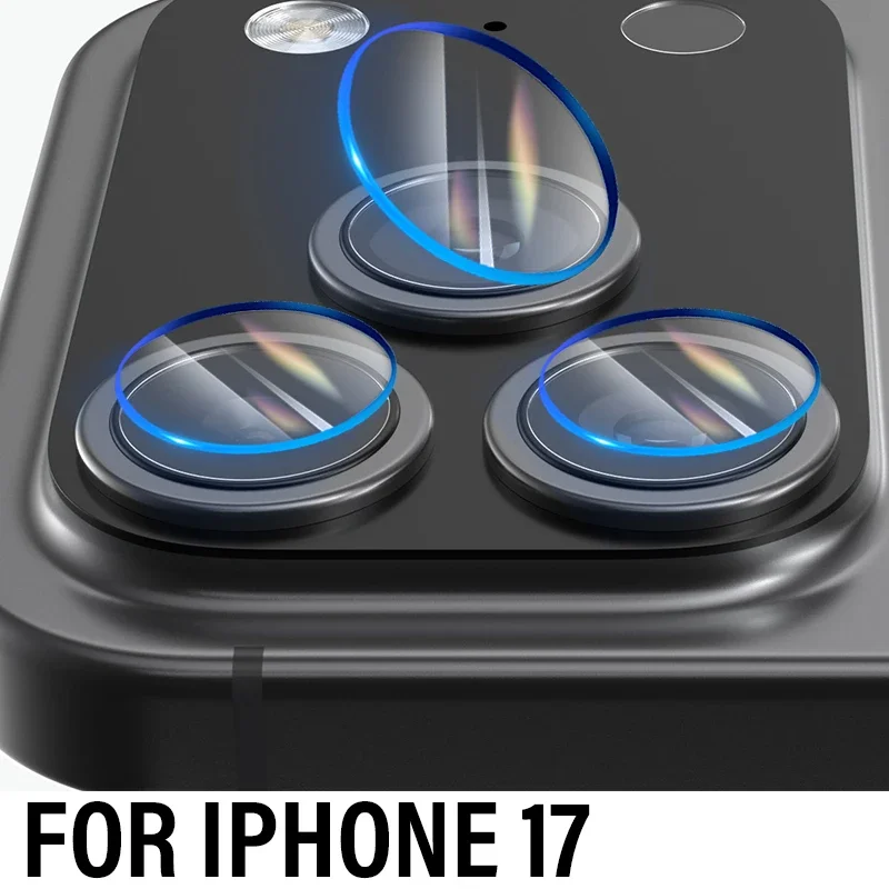 

-H Hardness Tempered Glass for iPhone 17 Pro Max 17Air Camera Lens Protector Anti-scratch Protective Lens Film for iPhone17