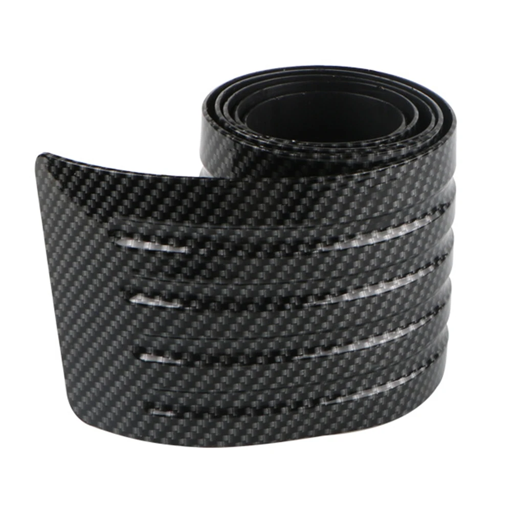 

90cm/104cm Car Trunk Guard Plate Sticker Rear Bumper Trim Anti-Scratch Strip Pad Protective Styling Mouldings Car Stickers
