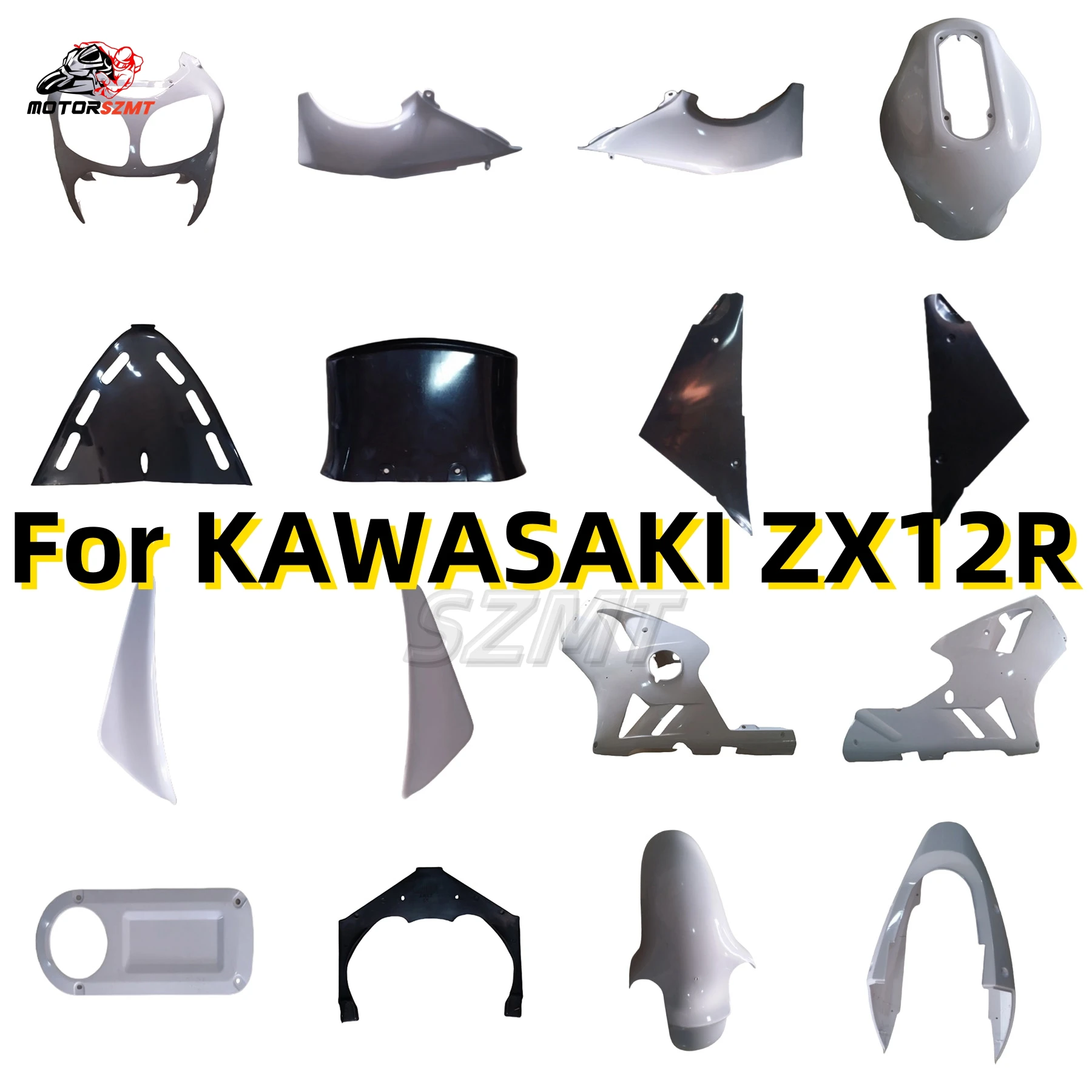 

Motorcycle Fairing Kit for Kawasaki ZX-12R 00 01 ZX12R 2000 2001 bodywork full Fairings kits Injection Molding New ABS