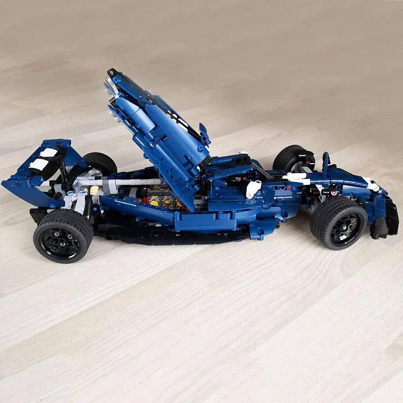 2022 F1 MOC-143618 Race Sportwagen Supercar Model Bouwstenen Set Technic 42154 Ford Voertuig Puzzel Speelgoed Verjaardagscadeau