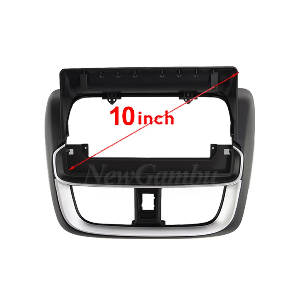 10 inch For Toyota Yaris L Vios 2021 - 2022 Frame No Cable Audio Adaptor Dash Trim Kits Facia Panel  Radio Player screen 2 Din