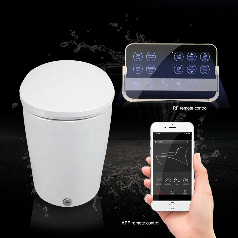 Smart Toilet VCC76 Convenient Installation and Removal Fashion Design Automatic Body-cleaning Toilet