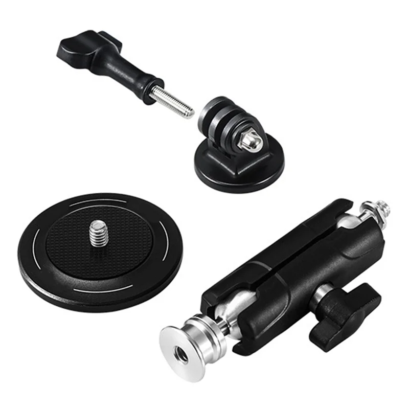 【Buy It-Now!】Universal Magnetic Chassis Bracket Base For Insta360 X5 Action Gopro Camera Mount Holder Accessory