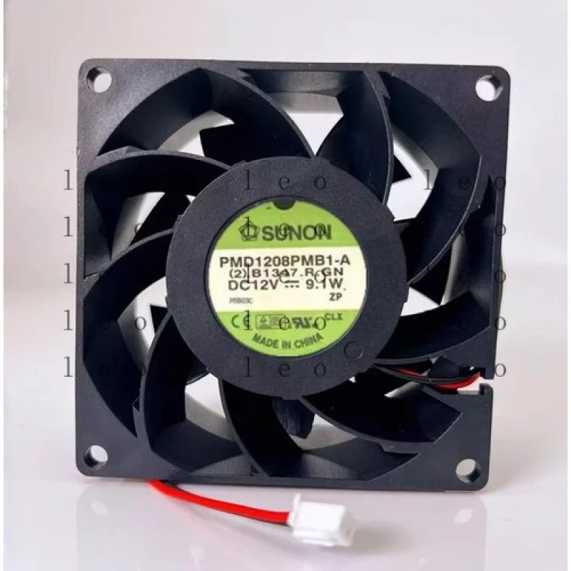

CC for SUNON PMD1208PMB1-A 8038 DC12V 9.1W 8CM 2-Wire Cooling Fan