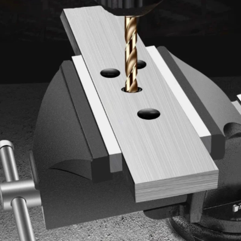 3 Inch Heavy Duty Bench Vise, 360° Swivel Base Table Vice for Workshop Woodworking Clamping