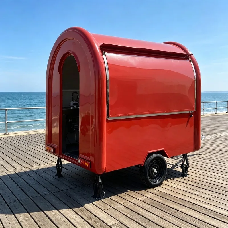 Customizable Complete Kitchen Mobile Food Trailer Coffee Bar Ice Cream Pizza Street Food Truck