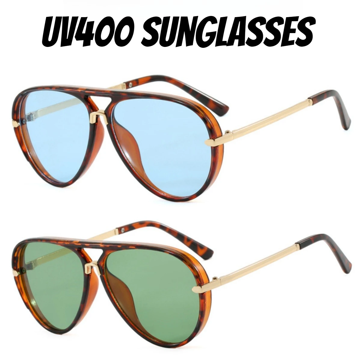 

Men Women Fashion Luxury Sunglasses Men's New Fashion Retro Large Frame Glasses Outdoor Driving Travel Protection Sunglasses