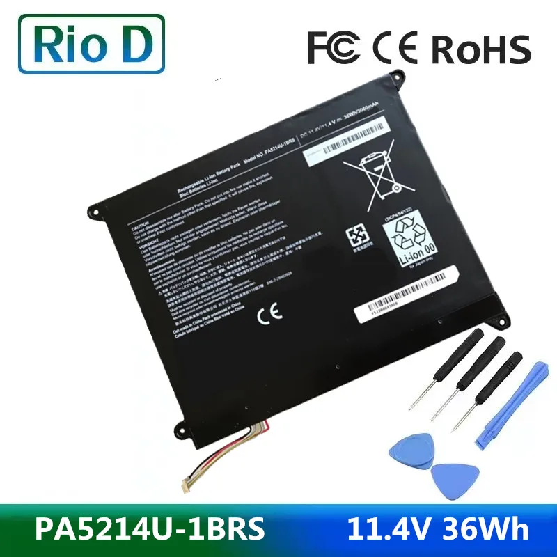 

11.4V 36Wh PA5214U-1BRS PA5214U Laptop Battery For Toshiba Portege Z20T-B Z20T-C WT20-B Notebook computer PA5214U-1BRS PA5214U