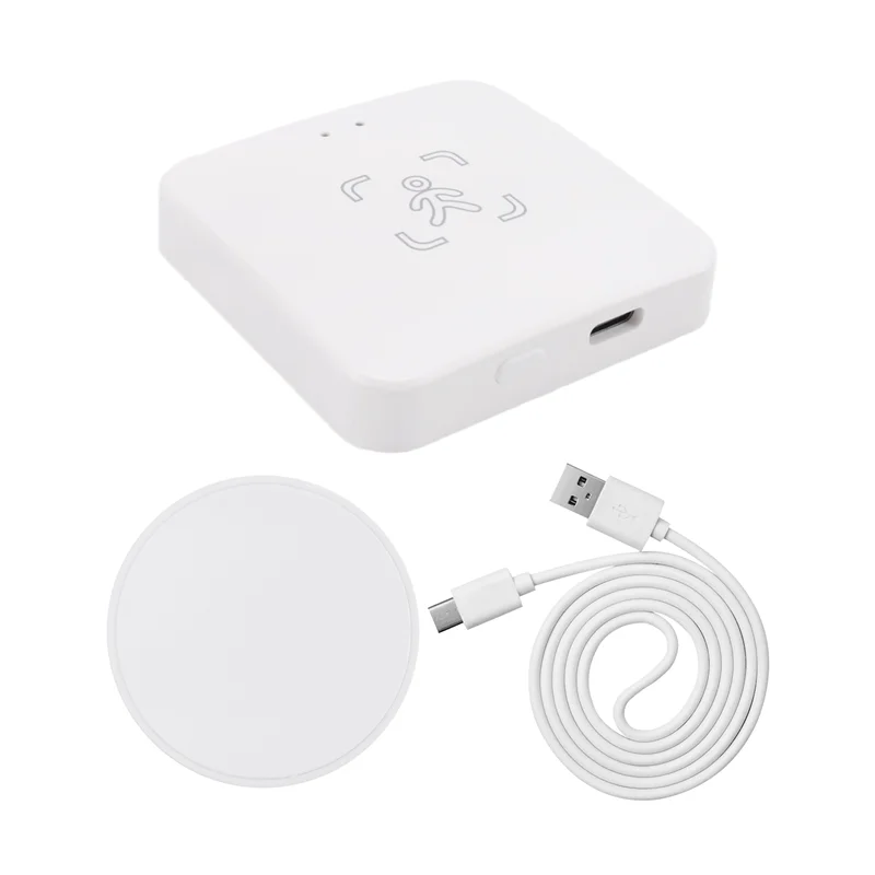 BAAE Zigbee Presence Motion Sensor With Luminance/Distance Detection 5/110/220V Tuya Smart Life Home Automation