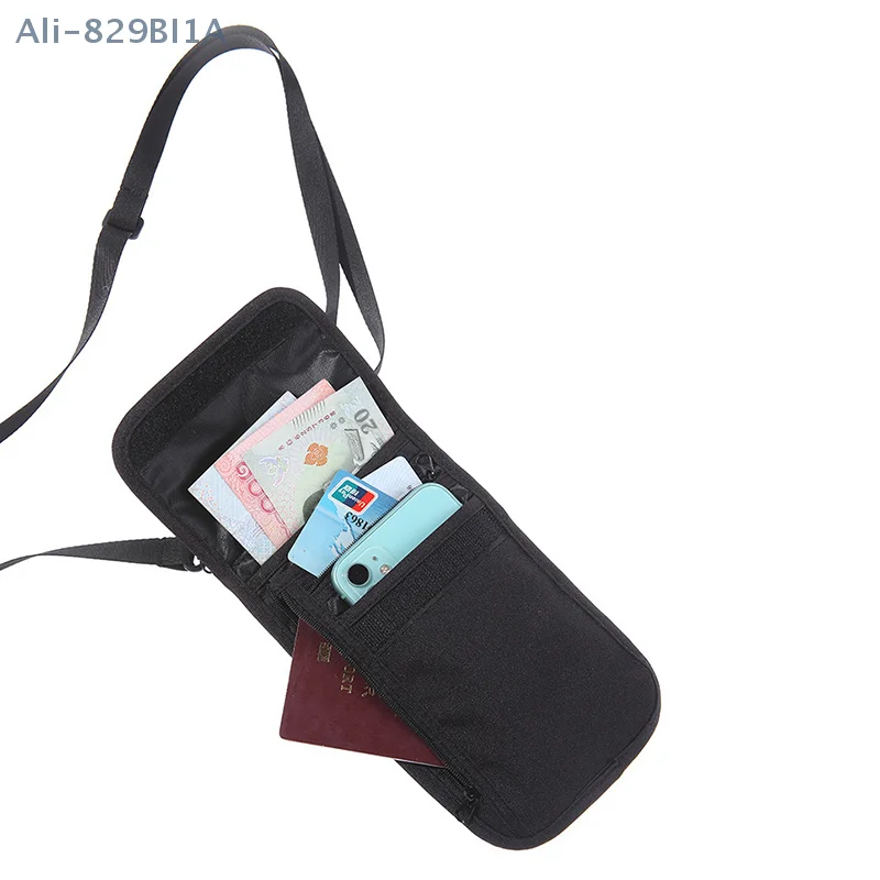 Travel Neck Pouch - Waterproof Passport Holder & Crossbody Phone Bag For International Travel, Concerts, And Outdoor Activities