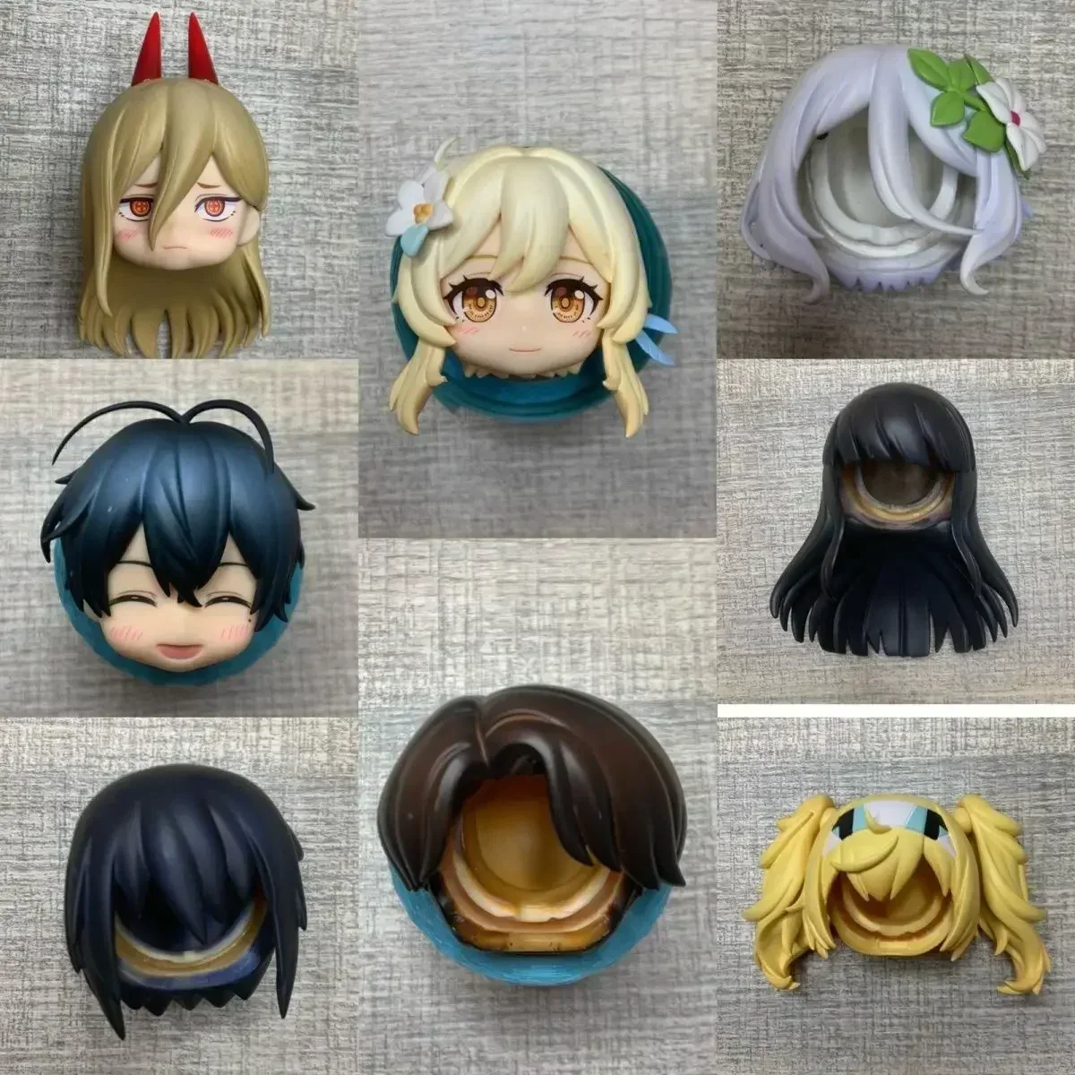 GSC Clay Man hands ob11 hair doll accessories