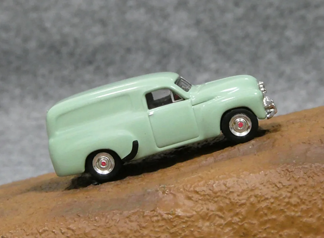 1:87 alloy 1954 FJ Panel Van car model,simulation mini car toys,children\'s collection gifts,wholesale